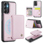 Custodia per telefono in pelle RFID stile magnetico aziendale JEEHOOD J05, For Samsung Galaxy A14 4G / 5G, For Samsung Galaxy A34 5G, For Samsung Galaxy A54 5G, For Samsung Galaxy A23