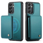 Custodia per telefono in pelle RFID stile magnetico aziendale JEEHOOD J05, For Samsung Galaxy A35 5G, For Samsung Galaxy A15, For Samsung Galaxy A25, For Samsung Galaxy A24 4G