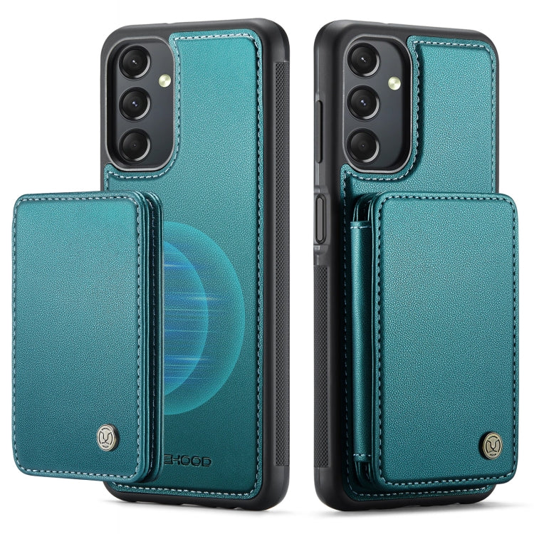 Custodia per telefono in pelle RFID stile magnetico aziendale JEEHOOD J05, For Samsung Galaxy A35 5G, For Samsung Galaxy A15, For Samsung Galaxy A25, For Samsung Galaxy A24 4G