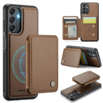 Custodia per telefono in pelle RFID stile magnetico aziendale JEEHOOD J05, For Samsung Galaxy A35 5G, For Samsung Galaxy A15, For Samsung Galaxy A25, For Samsung Galaxy A24 4G