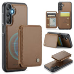 Custodia per telefono in pelle RFID stile magnetico aziendale JEEHOOD J05, For Samsung Galaxy A35 5G, For Samsung Galaxy A15, For Samsung Galaxy A25, For Samsung Galaxy A24 4G