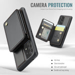 Custodia per telefono in pelle RFID stile magnetico aziendale JEEHOOD J05, For Samsung Galaxy A53 5G, For Samsung Galaxy A33 5G, For Samsung Galaxy A13 4G, For Samsung Galaxy A13 5G