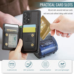 Custodia per telefono in pelle RFID stile magnetico aziendale JEEHOOD J05, For Samsung Galaxy A53 5G, For Samsung Galaxy A33 5G, For Samsung Galaxy A13 4G, For Samsung Galaxy A13 5G
