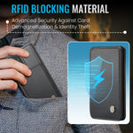 Custodia per telefono in pelle RFID stile magnetico aziendale JEEHOOD J05, For Samsung Galaxy A53 5G, For Samsung Galaxy A33 5G, For Samsung Galaxy A13 4G, For Samsung Galaxy A13 5G