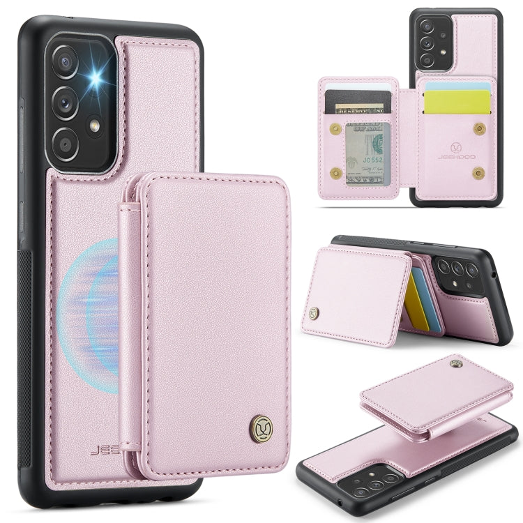 Custodia per telefono in pelle RFID stile magnetico aziendale JEEHOOD J05, For Samsung Galaxy A53 5G, For Samsung Galaxy A33 5G, For Samsung Galaxy A13 4G, For Samsung Galaxy A13 5G