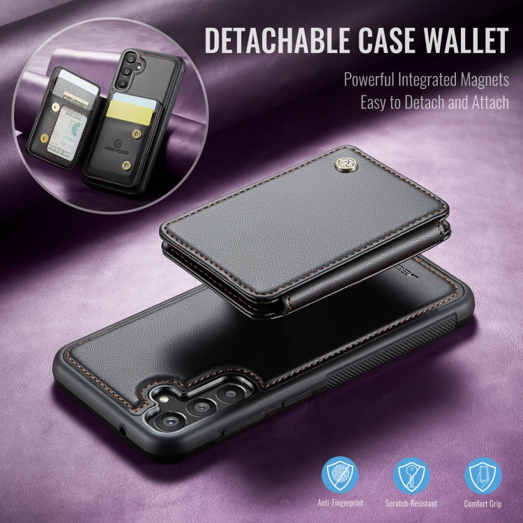 Custodia per telefono in pelle RFID stile magnetico aziendale JEEHOOD J05, For Samsung Galaxy A35 5G, For Samsung Galaxy A15, For Samsung Galaxy A25, For Samsung Galaxy A24 4G