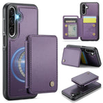 Custodia per telefono in pelle RFID stile magnetico aziendale JEEHOOD J05, For Samsung Galaxy A26 5G, For Samsung Galaxy A36, For Samsung Galaxy A16 5G, For Samsung Galaxy A55 5G
