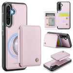 Custodia per telefono in pelle RFID stile magnetico aziendale JEEHOOD J05, For Samsung Galaxy A26 5G, For Samsung Galaxy A36, For Samsung Galaxy A16 5G, For Samsung Galaxy A55 5G