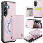 Custodia per telefono in pelle RFID stile magnetico aziendale JEEHOOD J05, For Samsung Galaxy A57 5G, For Samsung Galaxy A37 5G, For Galaxy A27 5G, For Samsung Galaxy A56 5G
