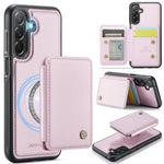 Custodia per telefono in pelle RFID stile magnetico aziendale JEEHOOD J05, For Samsung Galaxy A57 5G, For Samsung Galaxy A37 5G, For Galaxy A27 5G, For Samsung Galaxy A56 5G
