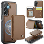 Custodia per telefono in pelle RFID stile magnetico aziendale JEEHOOD J05, For Samsung Galaxy A57 5G, For Samsung Galaxy A37 5G, For Galaxy A27 5G, For Samsung Galaxy A56 5G