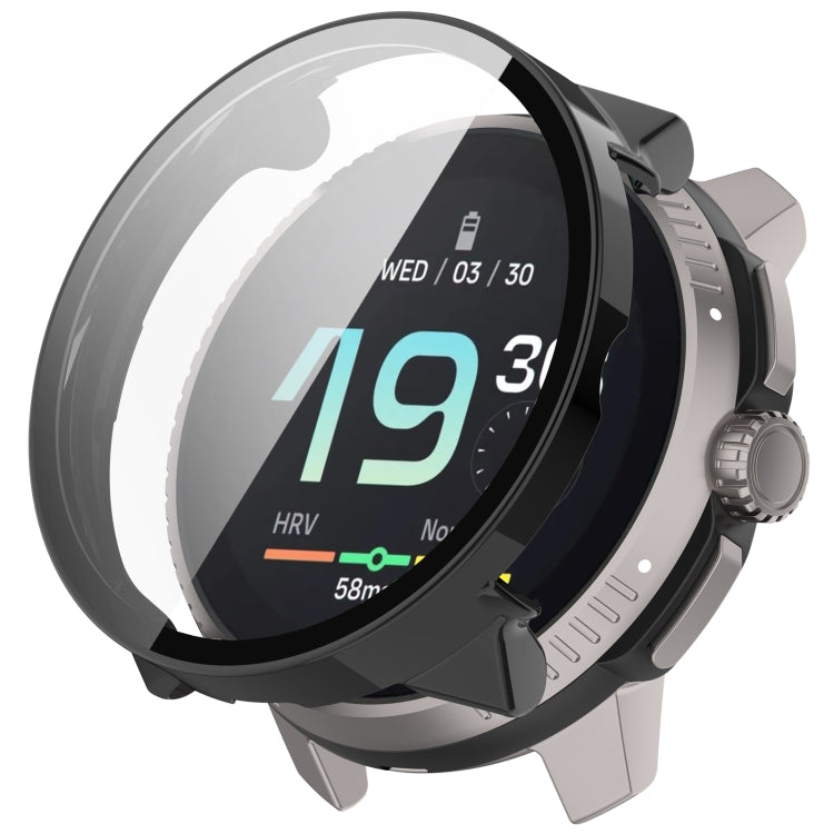 Custodia protettiva per orologio integrata con pellicola in vetro temperato + PC, For Suunto Race S