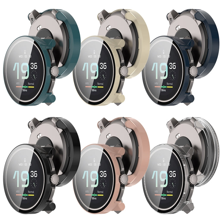 Custodia protettiva per orologio integrata con pellicola in vetro temperato + PC, For Suunto Race S