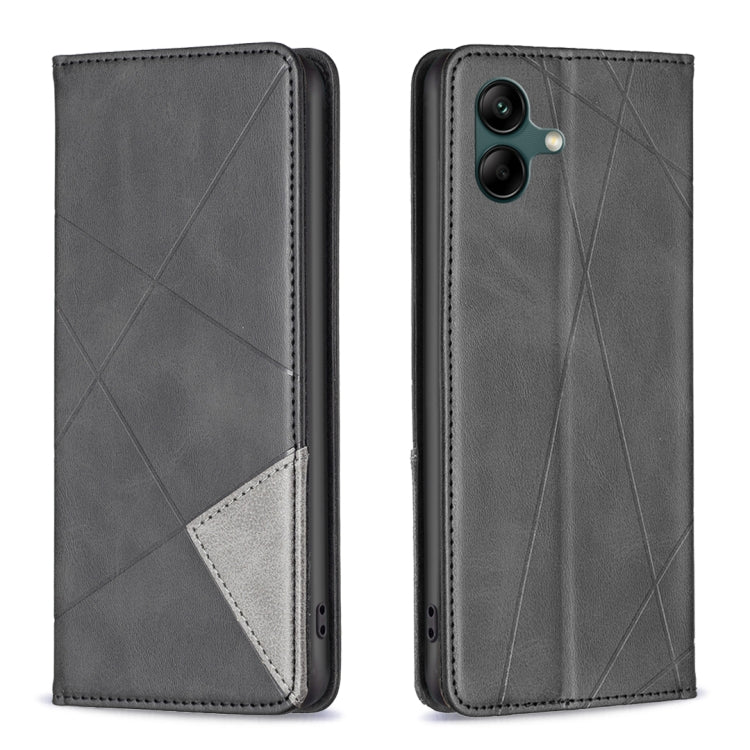 Custodia magnetica in pelle per telefono con trama a rombo, For Samsung Galaxy A36, For Samsung Galaxy A16 5G, For Samsung Galaxy A06