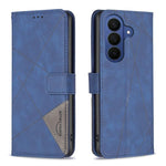 Custodia per telefono in pelle con texture a rombi e fibbia magnetica, For Samsung Galaxy A37 5G, For Samsung Galaxy A27 5G, For Samsung Galaxy A56 5G, For Samsung Galaxy A26 5G