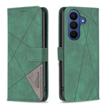 Custodia per telefono in pelle con texture a rombi e fibbia magnetica, For Samsung Galaxy A37 5G, For Samsung Galaxy A27 5G, For Samsung Galaxy A56 5G, For Samsung Galaxy A26 5G