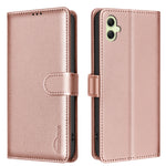Custodia per telefono in pelle antifurto con texture Litchi RFID, For Samsung Galaxy A36, For Samsung Galaxy A16 5G, For Samsung Galaxy A06