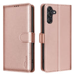 Custodia per telefono in pelle antifurto con texture Litchi RFID, For Samsung Galaxy A36, For Samsung Galaxy A16 5G, For Samsung Galaxy A06