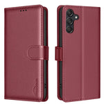 Custodia per telefono in pelle antifurto con texture Litchi RFID, For Samsung Galaxy A37 5G, For Samsung Galaxy A27 5G, For Samsung Galaxy A56 5G, For Samsung Galaxy A26 5G