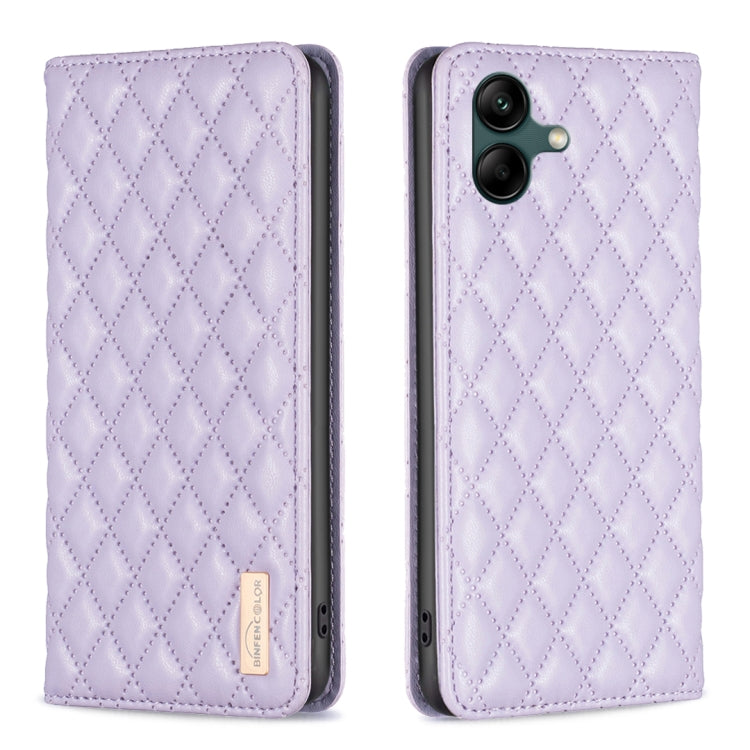 Custodia per telefono con flip magnetico in pelle a reticolo diamantato, For Samsung Galaxy A56 5G, For Samsung Galaxy A36, For Samsung Galaxy A16 5G, For Samsung Galaxy A06
