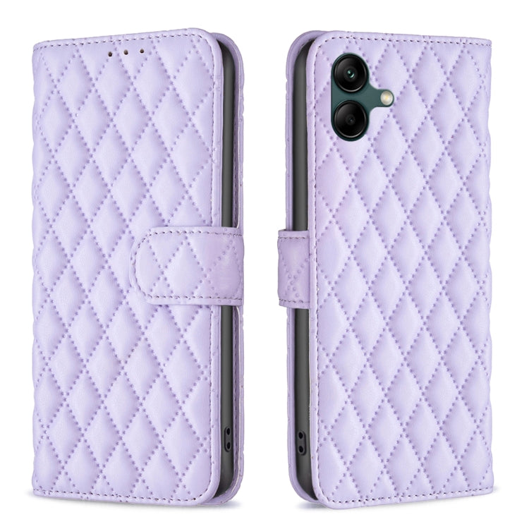 Custodia per telefono in pelle con portafoglio a reticolo diamantato, For Samsung Galaxy A36, For Samsung Galaxy A16 5G, For Samsung Galaxy A06