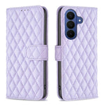Custodia per telefono in pelle con portafoglio a reticolo diamantato, For Samsung Galaxy A57 5G, For Samsung Galaxy A37 5G, For Samsung Galaxy A27 5G, For Samsung Galaxy A56 5G