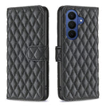 Custodia per telefono in pelle con portafoglio a reticolo diamantato, For Samsung Galaxy A57 5G, For Samsung Galaxy A37 5G, For Samsung Galaxy A27 5G, For Samsung Galaxy A56 5G