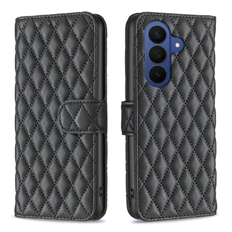 Custodia per telefono in pelle con portafoglio a reticolo diamantato, For Samsung Galaxy A57 5G, For Samsung Galaxy A37 5G, For Samsung Galaxy A27 5G, For Samsung Galaxy A56 5G