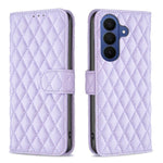 Custodia per telefono in pelle con portafoglio a reticolo diamantato, For Samsung Galaxy A57 5G, For Samsung Galaxy A37 5G, For Samsung Galaxy A27 5G, For Samsung Galaxy A56 5G