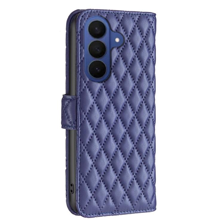 Custodia per telefono in pelle con portafoglio a reticolo diamantato, For Samsung Galaxy A57 5G, For Samsung Galaxy A37 5G, For Samsung Galaxy A27 5G, For Samsung Galaxy A56 5G