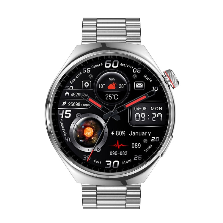 LEMFO LF38 1.6 pollici IPS Screen Steel Strap Smart Watch Supporta il monitoraggio dell'ossigeno nel sangue