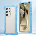 Custodia per telefono 3 in 1 in TPU ibrida per PC trasparente opaco, For Samsung Galaxy S24 Ultra 5G, For Samsung Galaxy S24+ 5G, For Samsung Galaxy S24 5G