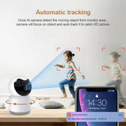 YT51 1920x1080 Home Baby Wireless Camera, senza sensore di temperatura e umidità, EU Plug, without Temperature, UK Plug, without Temperature, AU Plug, without Temperature