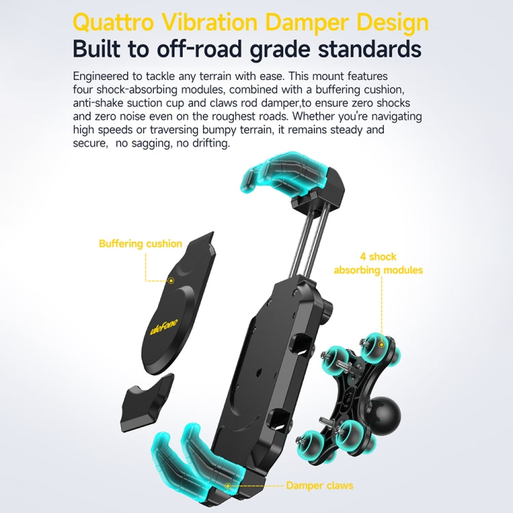 Supporto per tablet per auto Ulefone UAN02 Armor Mount Max, UAN02
