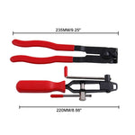 Set di pinze per morsetti per bagagliaio per giunti omocinetici 2 in 1 per auto, CV Joint Boot Clamps Pliers