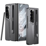 Custodia per telefono GKK Integrated Blade ultra sottile a copertura totale con slot per penna, penna non inclusa, For Galaxy Z Fold8 Ultra 5G, For Samsung Galaxy Z Fold6