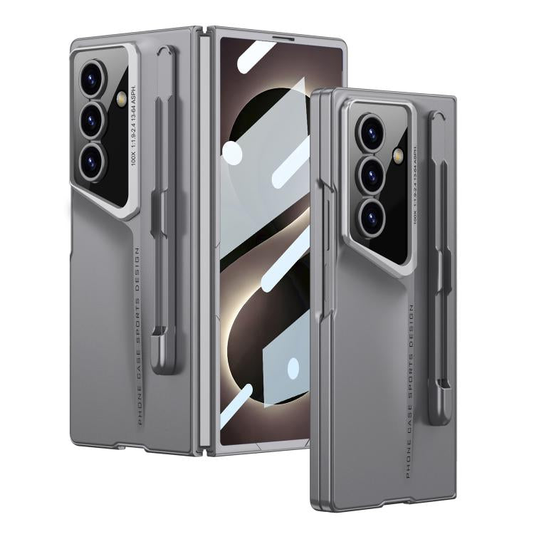 Custodia per telefono GKK Integrated Blade ultra sottile a copertura totale con slot per penna, penna non inclusa, For Galaxy Z Fold8 Ultra 5G, For Samsung Galaxy Z Fold6