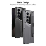 Custodia per telefono GKK Integrated Blade ultra sottile a copertura totale con slot per penna, penna non inclusa, For Galaxy Z Fold8 Ultra 5G, For Samsung Galaxy Z Fold6