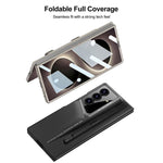 Custodia per telefono GKK Integrated Blade ultra sottile a copertura totale con slot per penna, penna non inclusa, For Galaxy Z Fold8 Ultra 5G, For Samsung Galaxy Z Fold6