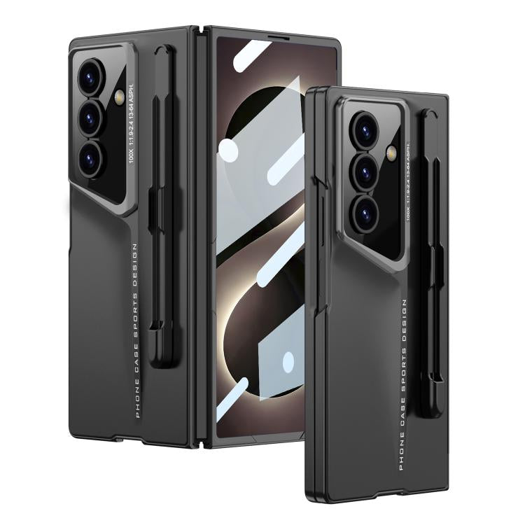 Custodia per telefono GKK Integrated Blade ultra sottile a copertura totale con slot per penna, penna non inclusa, For Galaxy Z Fold8 Ultra 5G, For Samsung Galaxy Z Fold6