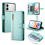 Custodia per cellulare in pelle con nove scomparti per carte e cerniera, For Galaxy S26 FE 5G, For Samsung Galaxy S26+ 5G, For Samsung Galaxy S26 Edge 5G, For Samsung Galaxy S26 Ultra 5G