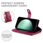 Custodia per cellulare in pelle con nove scomparti per carte e cerniera, For Galaxy S26 FE 5G, For Samsung Galaxy S26+ 5G, For Samsung Galaxy S26 Edge 5G, For Samsung Galaxy S26 Ultra 5G