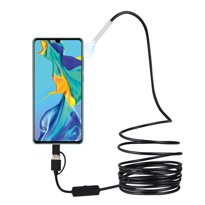 inskam107 3,9 mm 3 in 1 HD Telecamera di ispezione digitale per endoscopio industriale impermeabile, 1m Hard Cable, 3.5m Hard Cable, 5m Hard Cable