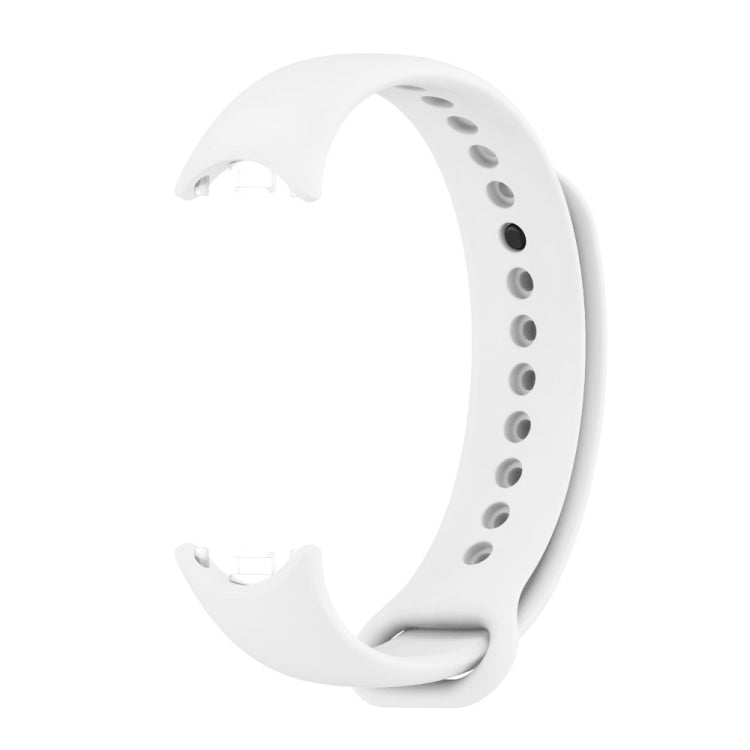 MIJOBS Cinturino per orologio in silicone tinta unita con fibbia in metallo, For Xiaomi Smart Band 9 / 8