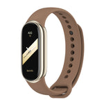 MIJOBS Cinturino per orologio in silicone tinta unita con fibbia in metallo, For Xiaomi Smart Band 9 / 8