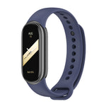 MIJOBS Cinturino per orologio in silicone tinta unita con fibbia in metallo, For Xiaomi Smart Band 9 / 8