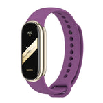 MIJOBS Cinturino per orologio in silicone tinta unita con fibbia in metallo, For Xiaomi Smart Band 9 / 8
