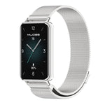 MIJOBS Milan Cinturino magnetico in acciaio inossidabile, For Honor Band 10 / 9