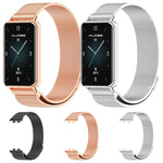 MIJOBS Milan Cinturino magnetico in acciaio inossidabile, For Honor Band 10 / 9