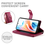 Portafoglio con cerniera e nove scomparti per carte di credito, custodia in pelle per telefono, For Samsung Galaxy A57 5G, For Samsung Galaxy A37 5G, For Galaxy A27 5G, For Samsung Galaxy A26 5G / A16 / A17 4G